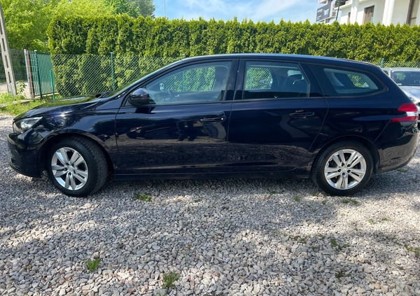 Peugeot 308 cena 45900 przebieg: 110000, rok produkcji 2020 z Warszawa małe 326